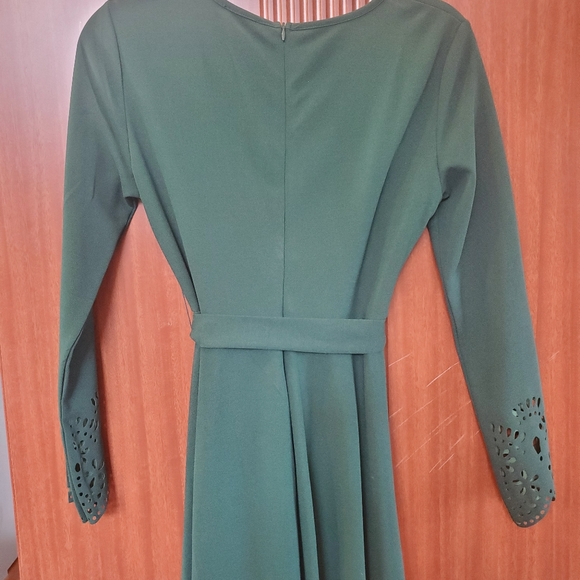 Shein green high low dress - Picture 4 of 5